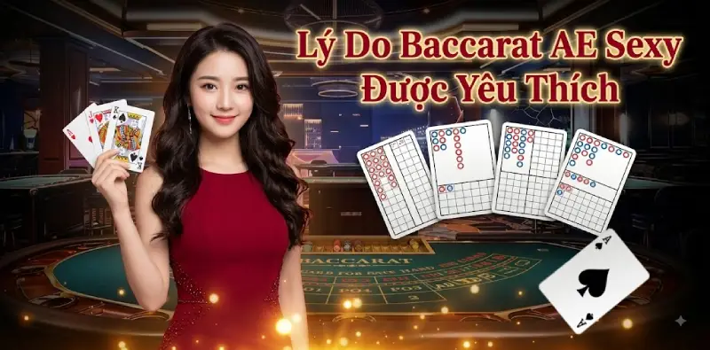 Baccarat AE Sexy – Sự Kết Hợp Hoàn Hảo Giữa Quyến Rũ Và Tốc Độ 5 Baccarat AE Sexy được cộng đồng yêu thích